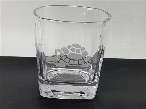 A.T.C. Custom Etched Whiskey Glass