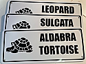 Custom Tortoise Signs